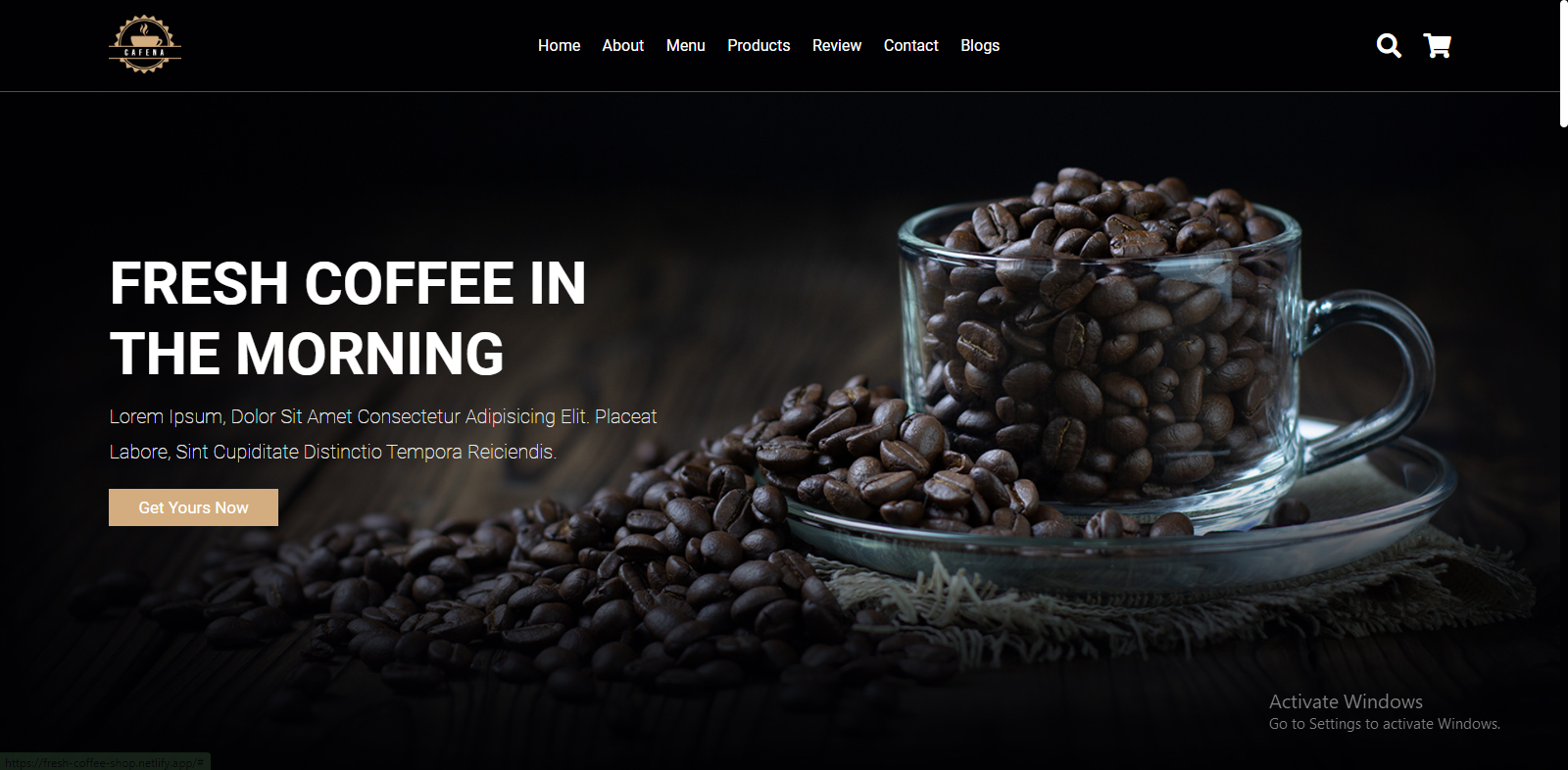 not working due to  free domain used